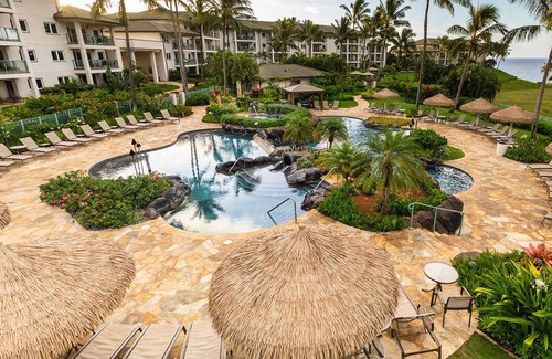 Lihue Condo | Exquisite Oceanfront Retreat at Marriott Kauai Lagoons