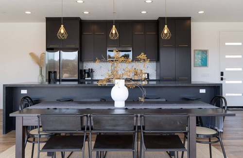 Yucca Valley Villa | Unforgettable Mars Landing: Pool, Spa & Scenic Boulders