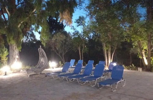Skala Prinou Apartment | Elegant Marti Garden Suites: Pet-Friendly Stay with Pool
