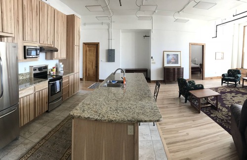 Dillon Apartment | Explore Mary Innes Loft #106 in Dillon, MT - Top Amenities Await!