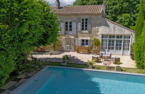 Paradou House | Mas La Thèbaïde - pool - garden