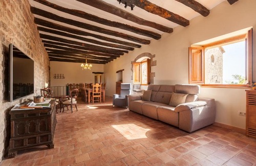 Sant Mateu de Bages House | Pet-Friendly Getaway at Masia Can Pla with Pool Access