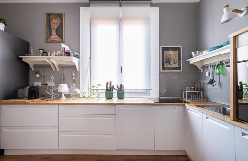 Scandellara Apartment | Inviting Massarenti 406 Apartment with Breakfast & Kitchen