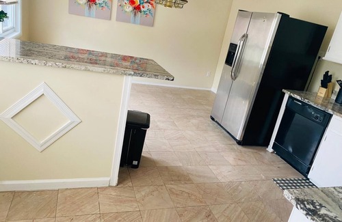 Laurel House | Elegant Street View Master Bedroom with Spa & Hot Tub