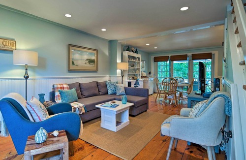 Mashpee Condo | Unforgettable Maushop Village Getaway with Beach Access