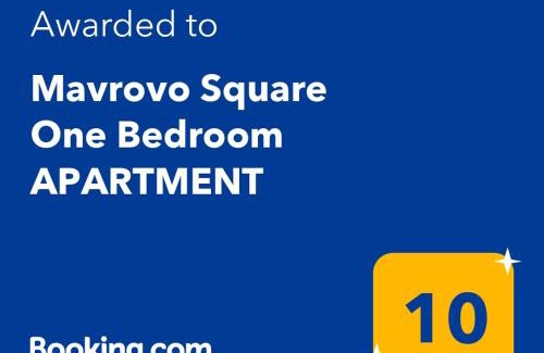 North Macedonia Apartment | Exceptional Mavrovo Square One Bedroom Apartment Awaits