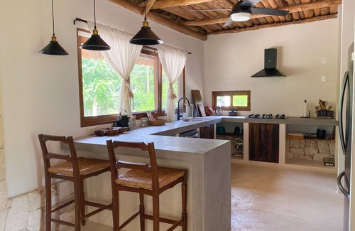 Bacalar Cabin | Discover Bacalar Center's Enchanting Mayan Garden Retreat