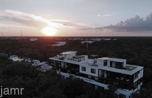 Ek Balam Village Apartment | Serene Mayan Ruins View Apartment with Pool and Spa Access