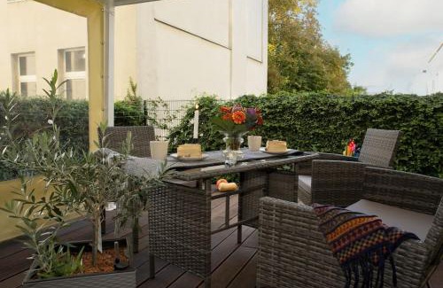 Sudenburg Apartment | Modern Hotel with Waterbed, Smart TV & Terrace Retreat
