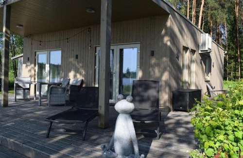 Latgale House | Beachfront Retreat at Mežmāja Spārītes with Hot Tub