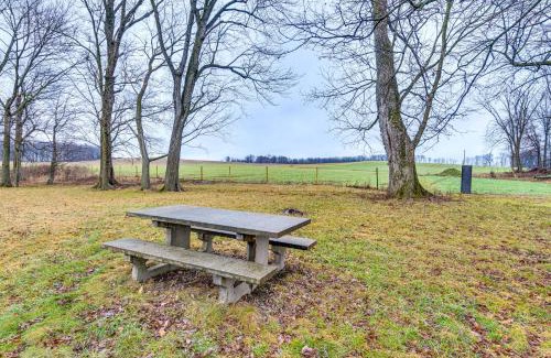 Sunman House | Meadow Edges with Yard and Views in Odon