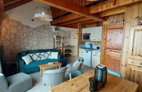 Reallon Apartment | Means Residence - Superb T2 with mezzanine for 9 people on the resort of Réallon