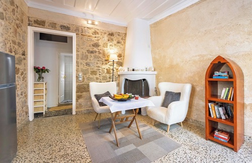 Rhodes Old Town House | Charming Medieval City House with Rooftop Sea View