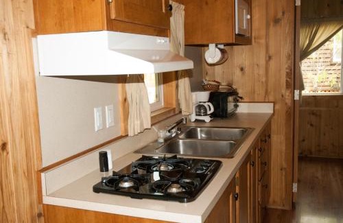 Lakehills Resort | Relax at Medina Lake Camping Resort Cabin 8 with Ocean Views
