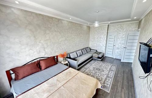 Almaty Apartment | Scenic MedinahotelKZ: Mountain Views & Family-Friendly Stay