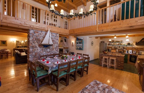 Vinodolska opcina House | Mediterranean stone villa with sauna, private pool, 8 air conditioning units, barbecue - dog-friendly