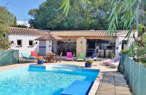 Malves-en-Minervois Villa | Elegant Mediterranean Villa with Ocean Views & Private Pool