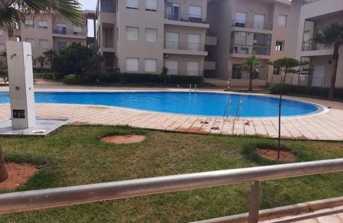 Mehdya Apartment | Relaxing Retreat at Mehdia Kenz with Pool Access