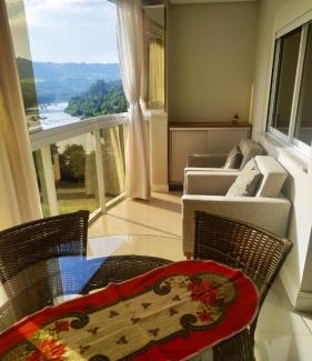 Piratuba Apartment | Breathtaking Views and Prime Location at Termas Hotel