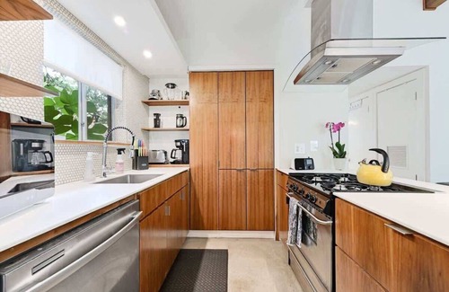 South River City House | Stylish Mid-Century Gem Near SoCo with Pet-Friendly Amenities