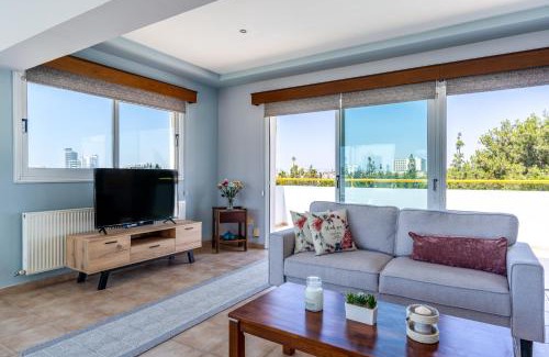 Larnaca Apartment | Family-Friendly Melograno 3-BR Apartment with Terrace