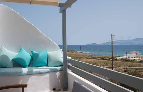 Chrissi Akti Apartment | Meltemi 1: Exceptional Oceanfront Escape with Private Beach