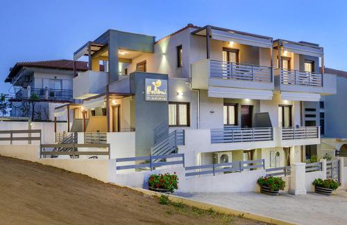 Nea Rodha Hotel | Elegant Meltemi Apartments with Hot Tub & 9.8/10 Rating