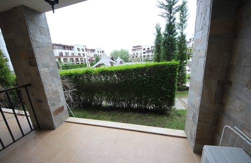 Sozopol Apartment | Menada Green Life: Pool View Studio with Terrace Amenities