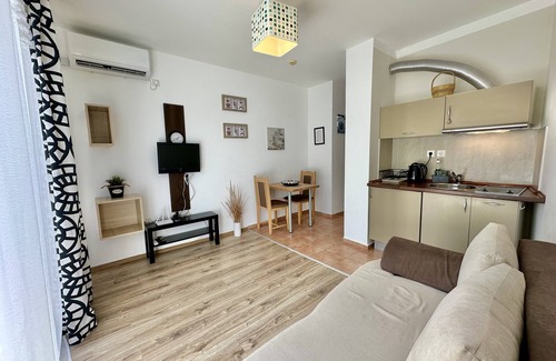 Aheloy Apartment | MENADA * Marina Cape * Comfortable studio with balcony and sea view!