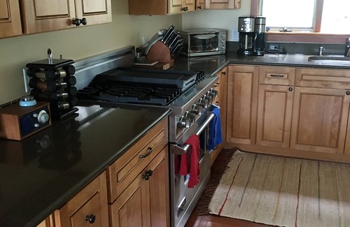 Menemsha House | Menemsha Home: Renovated Oasis with Vineyard Sound Views