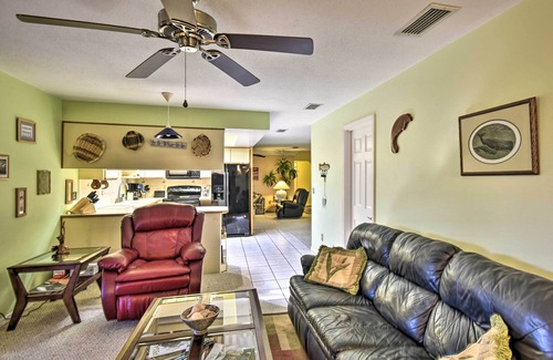 Merritt Island Cottage | Waterfront Merritt Island Home with Boat Dock and Ocean View