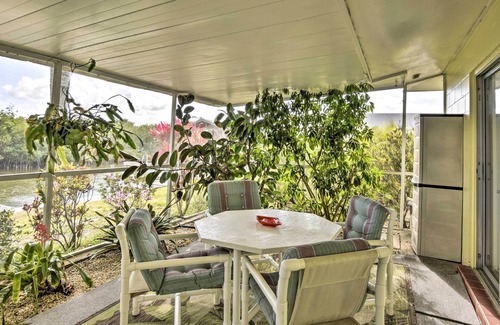 Merritt Island Cottage | Waterfront Merritt Island Home with Boat Dock and Ocean View