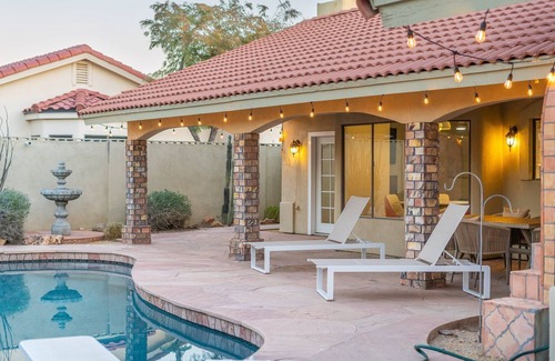 Mesa House | Guest Rated 10/10: Mesa Spanish Oasis with Pool & Golf