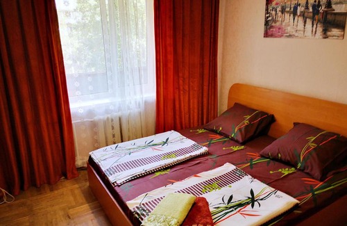Obolon' Apartment | Cozy Metro Obolon Apartment with 2 Rooms & Family Amenities