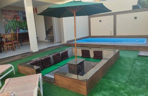 Palmeiras House | Relax at Meu Cantinho: Pool Oasis with Ocean Views