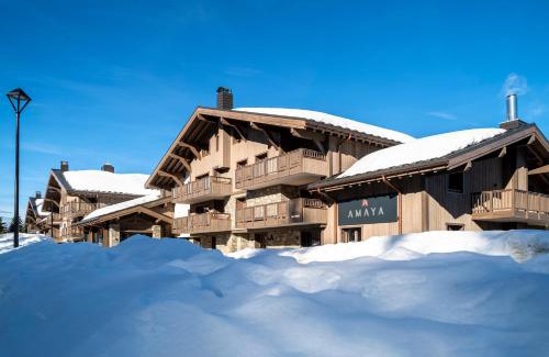 Les Saisies Apartment | Discover Residence Amaya: 4-Star Stay with Spa & Pool