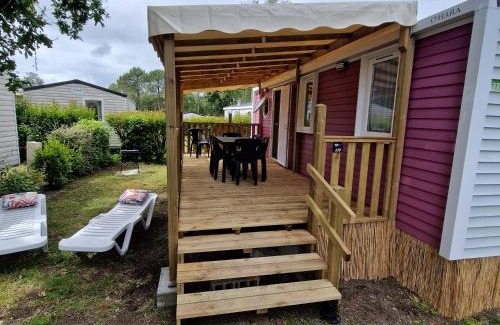 Pont-Aven Other | Comfortable Mobil Home 779 with Oceanfront Pool Retreat