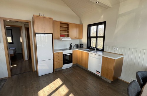 Selfoss Cabin | Child-Friendly Retreat at Minni-Borgir Cabins - 10/10 Rated