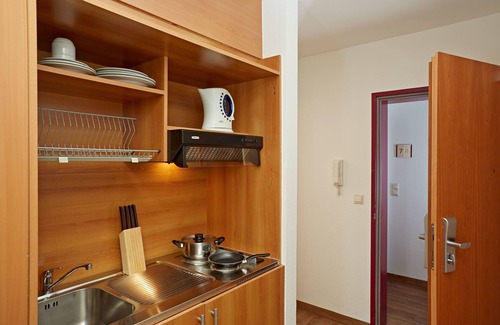Niedernhausen Apartment | Pet-Friendly Micador Appartementhaus with Pool & Restaurant