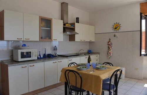 Marina San Gregorio Apartment | Michela's Attic - Relaxing Terrace with Ocean Views