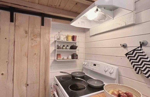 Mauricie Cabin | Micro house with spa, trails and wild river!