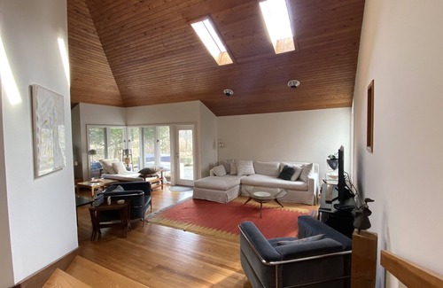 Remsenburg House | Mid Century Architectural Retreat with Oceanfront Views