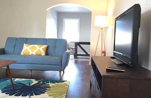 West Chester House | Mid Century Modern Inspired Home in Olde Town Main Street