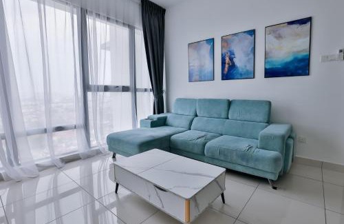 Central District Apartment | Mid Valley Southkey Mosaic: Ideal 2BR with Pool & Ocean View