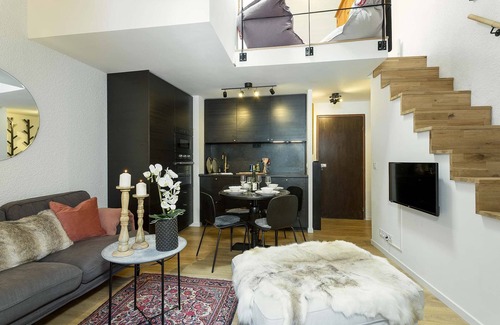 Chamonix City Centre Cottage | Guest Rated 10/10: Midi Loft for 4 with Breakfast Included