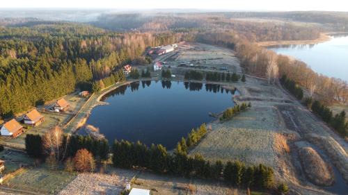 gmina Srokowo Apartment | Scenic Getaway: Rydzówka Lakefront with Private Beach