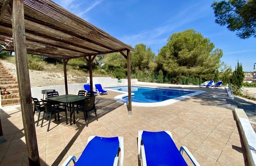 Pilar de la Horadada Villa | Mil Palmeras Villa with Private Pool, Steps from the Beach