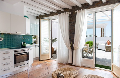 Platis Gialos Condo | Beachfront House at Miles Away Sifnos with Ocean Views