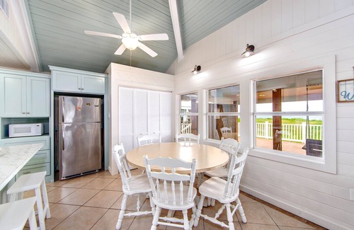 Grand Isle House | Beachfront Milky Way: Ocean View Home with Pool & Kitchen