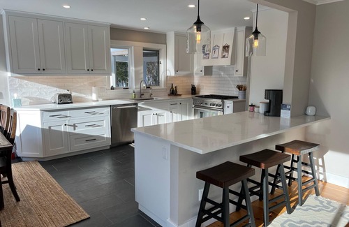Stowe Area House | Inviting Mill Lane at Robinson Springs with Pool & Spa Amenities